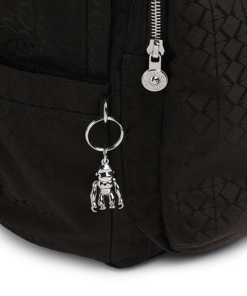 Kipling Elevated Delia Backpack noir sign
