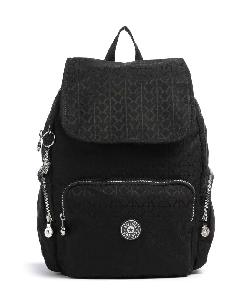Kipling Elevated City Zip S Backpack noir sign