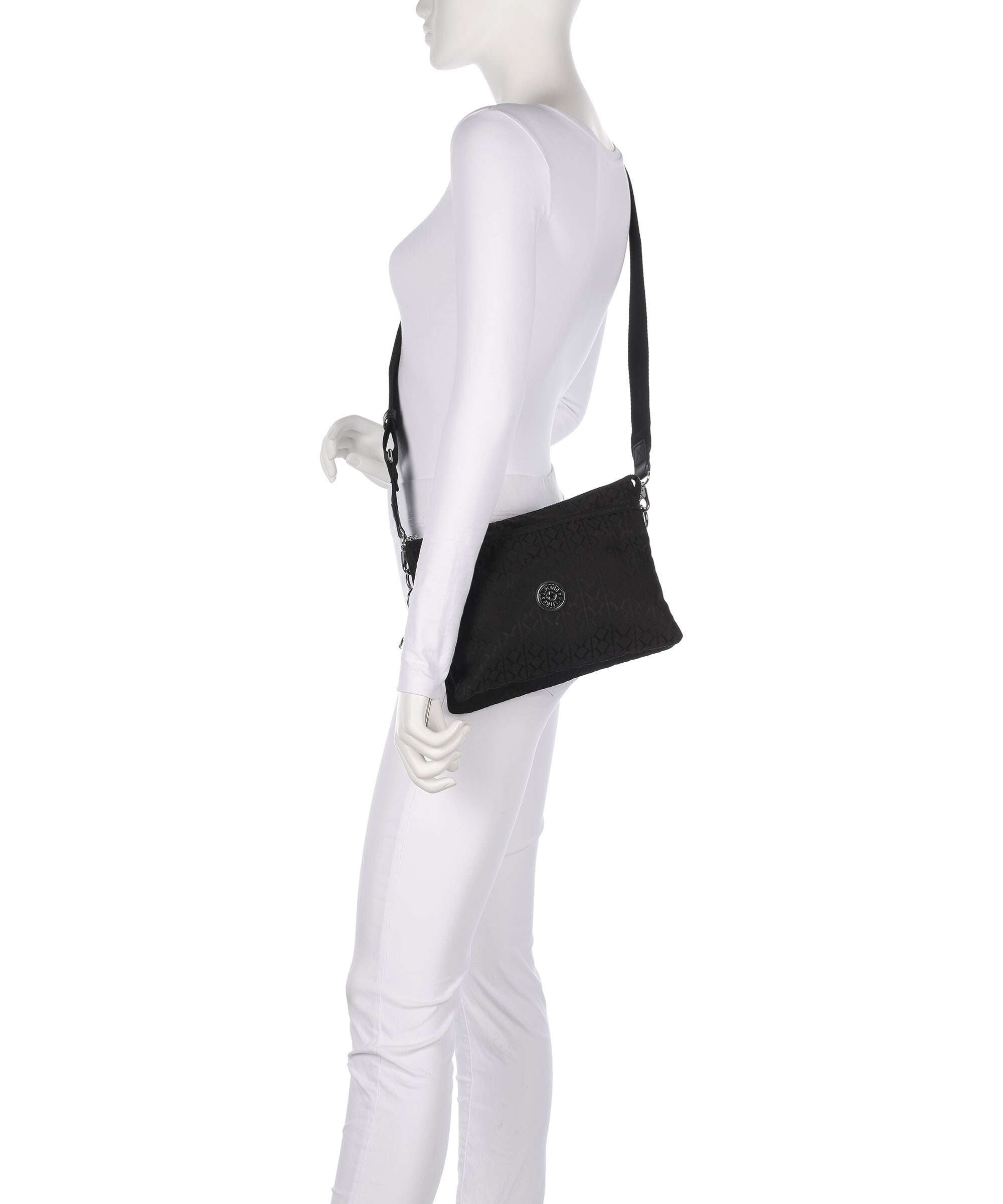 Kipling Elevated Riri L Crossbody bag noir sign