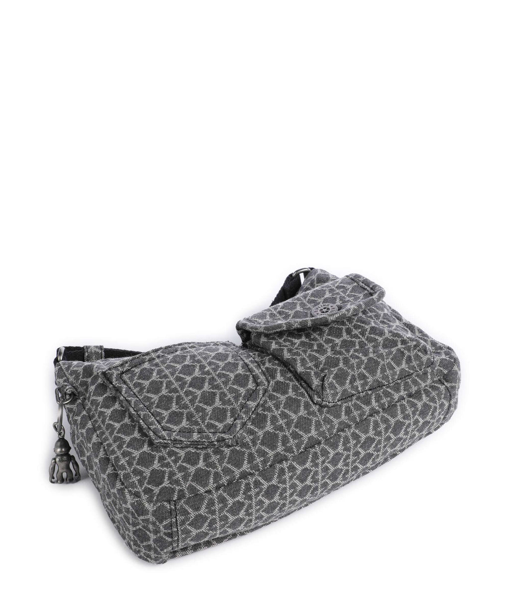 Kipling Denim Love Kenda Crossbody bag grey/denim