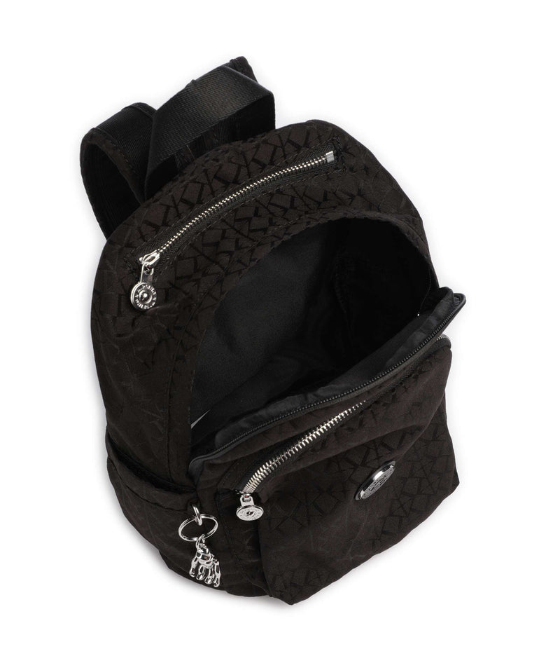 Kipling Elevated Delia Mini Backpack noir sign