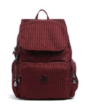 Kipling Elevated City Zip S Sac à dos maroon tile