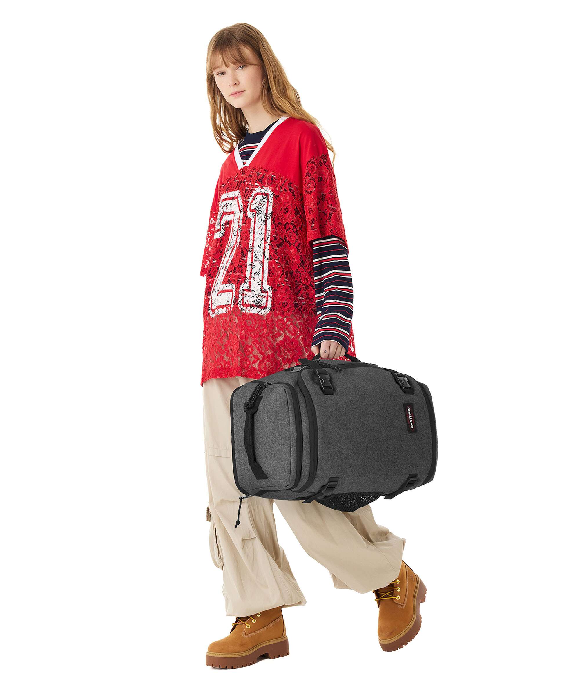 Eastpak Carry-Pack Travel backpack black denim