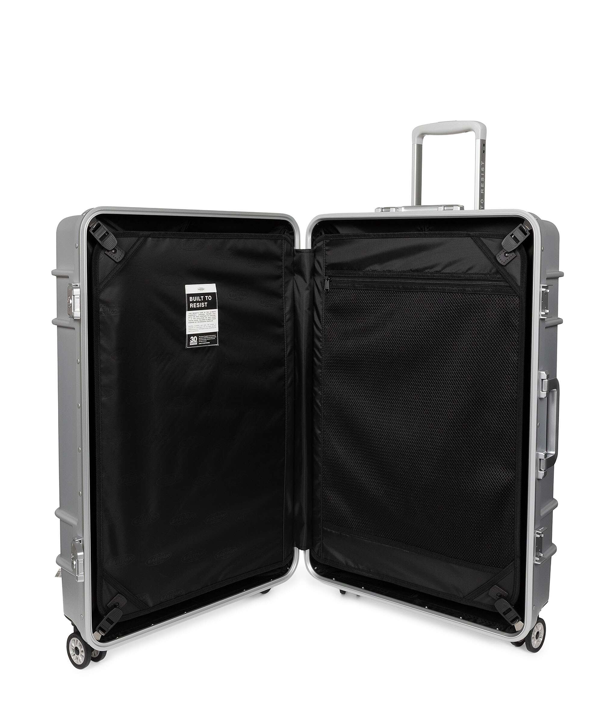Eastpak Resist'R Case Spinner (4 wheels) metal silver