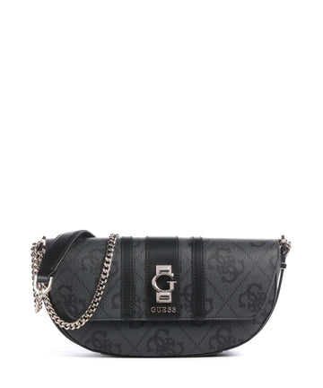 Guess Erenia Sac porté épaule coal logo