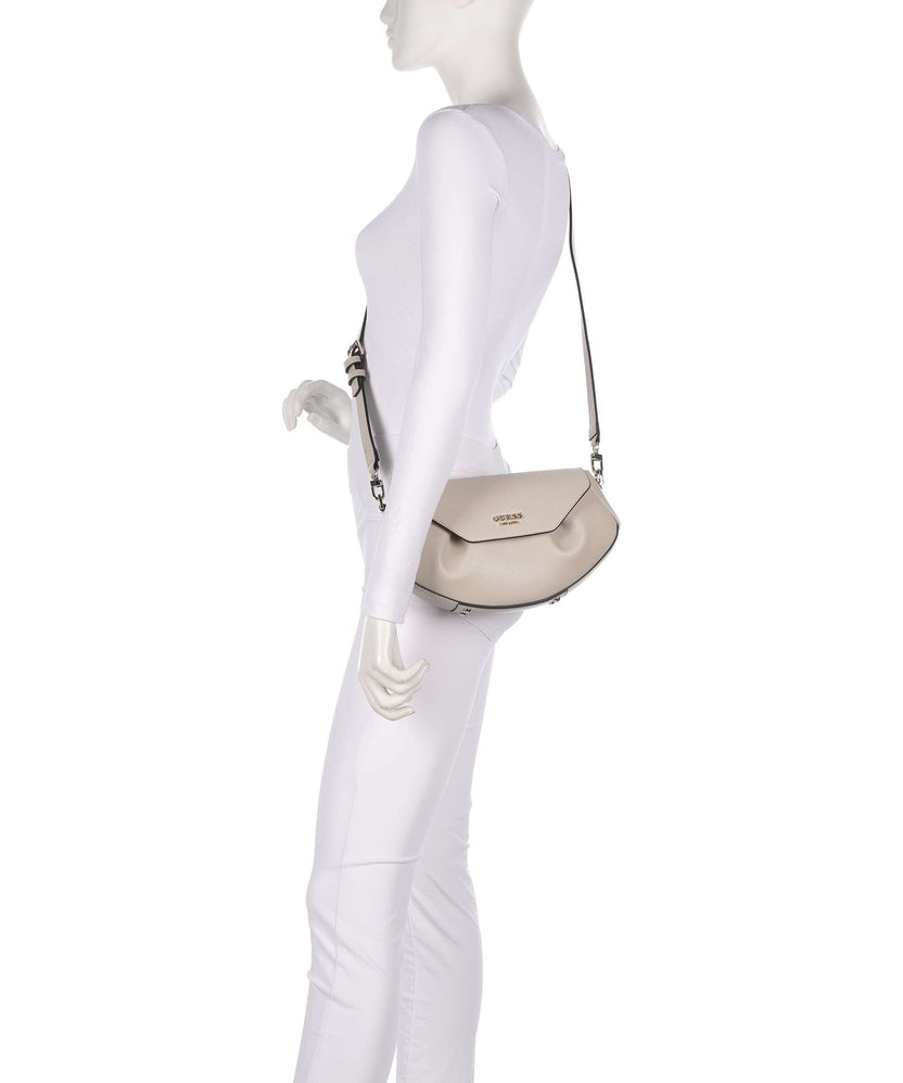 Guess Amorette Crossbody bag light taupe