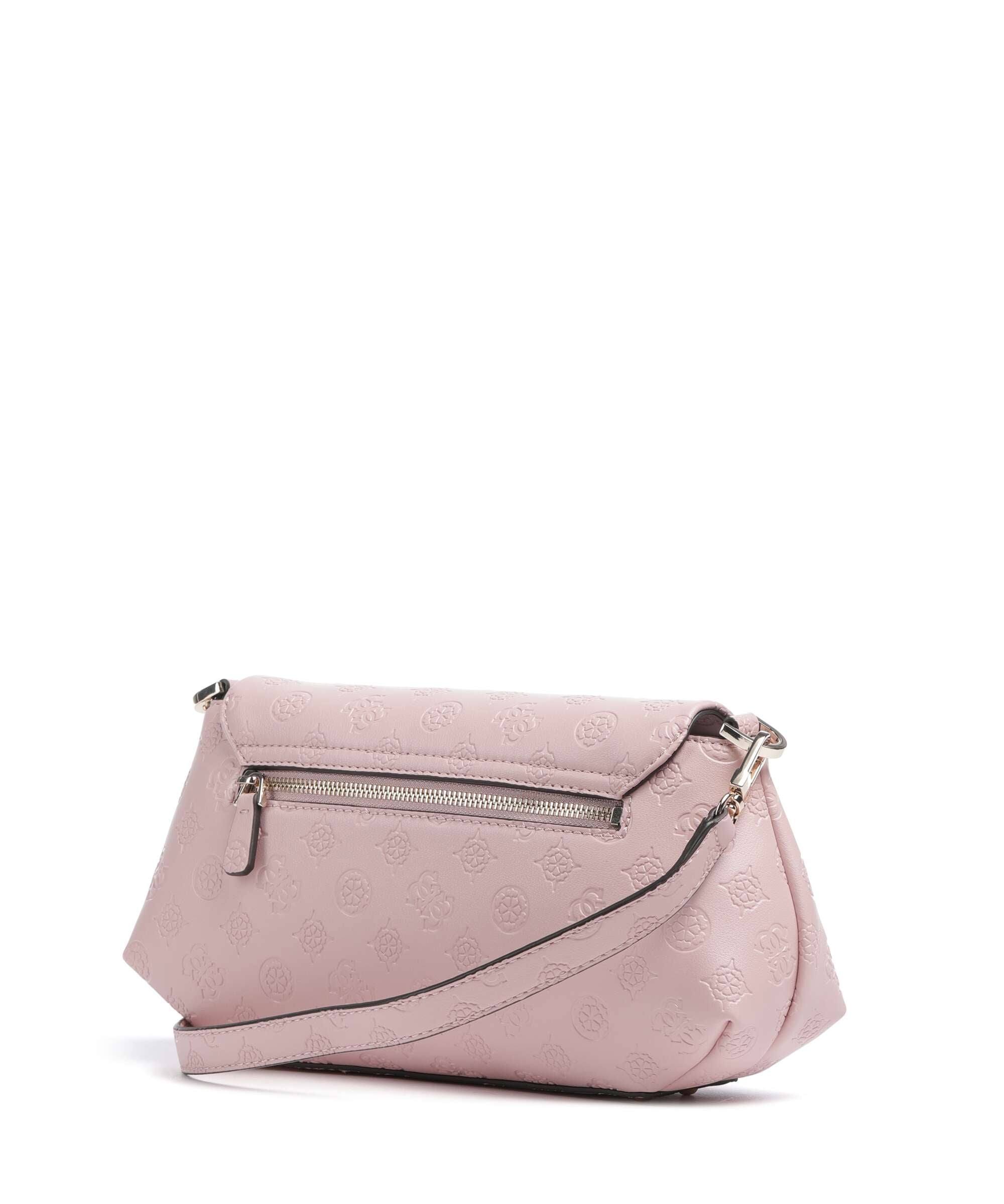 Guess Carmella Crossbody bag light pink logo