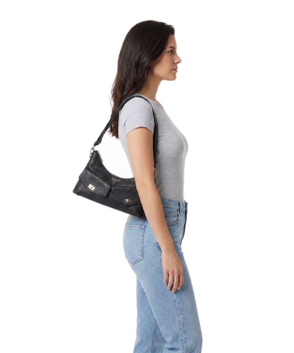 Guess Blake Shoulder bag black logo