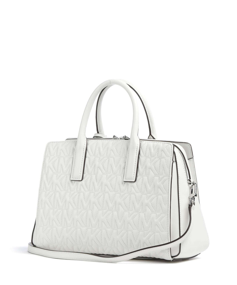 Michael Kors Laila Medium Handbag optic white