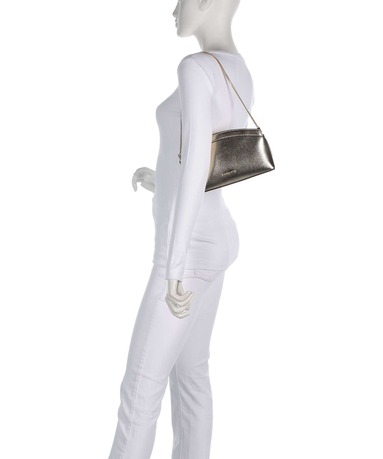 Michael Kors Athena Dome Chain Small Shoulder bag pale gold