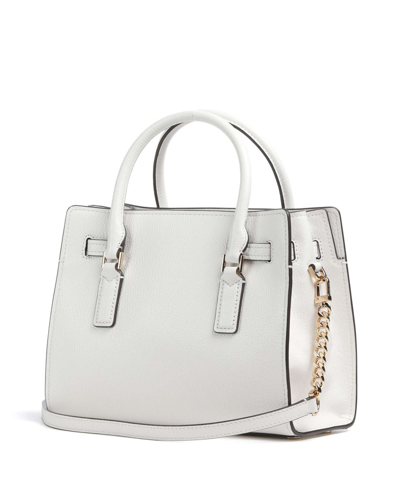 Michael Kors Hamilton Moderne Small Handbag optic white