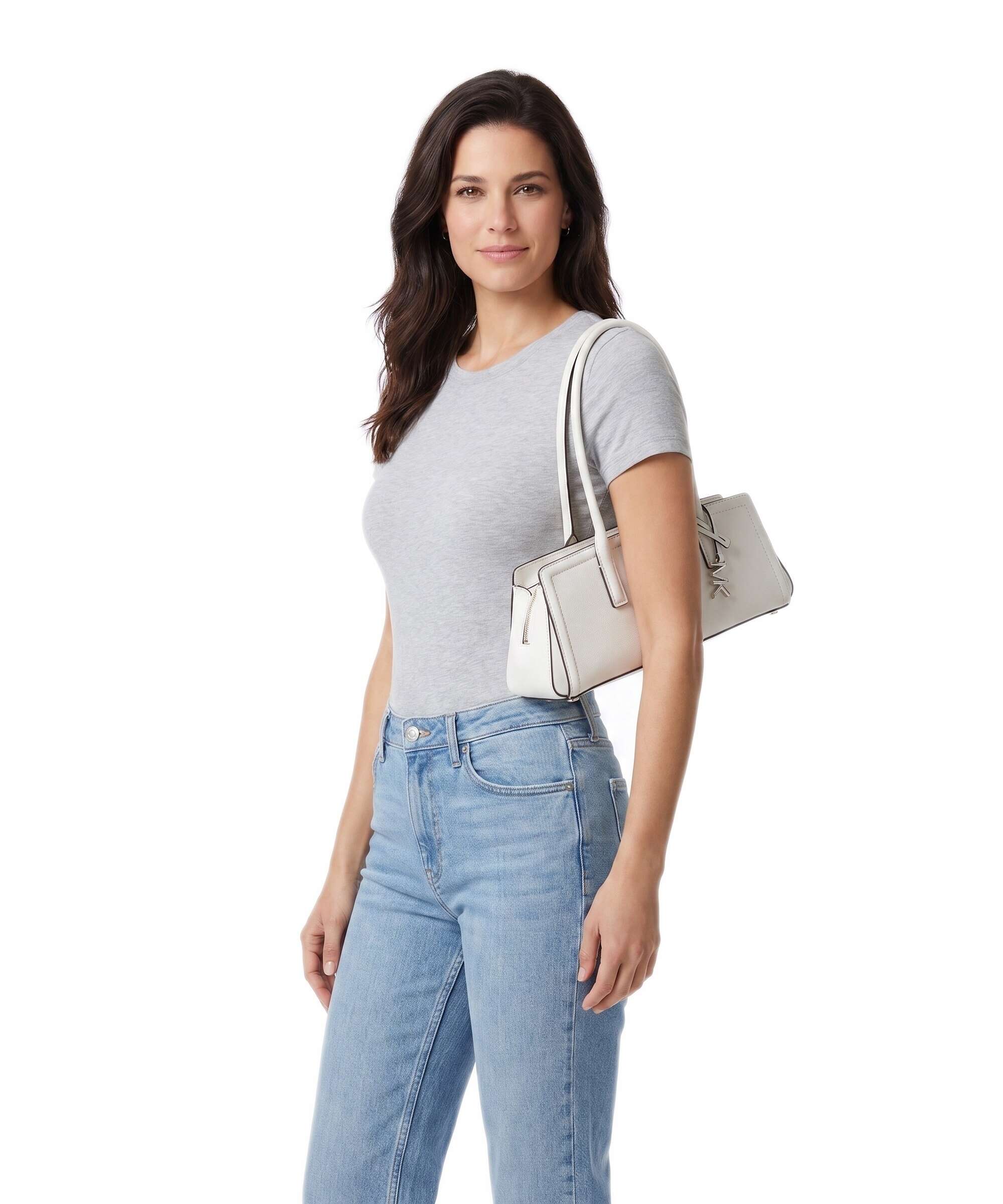 Michael Kors Laila Small Shoulder bag eggshell