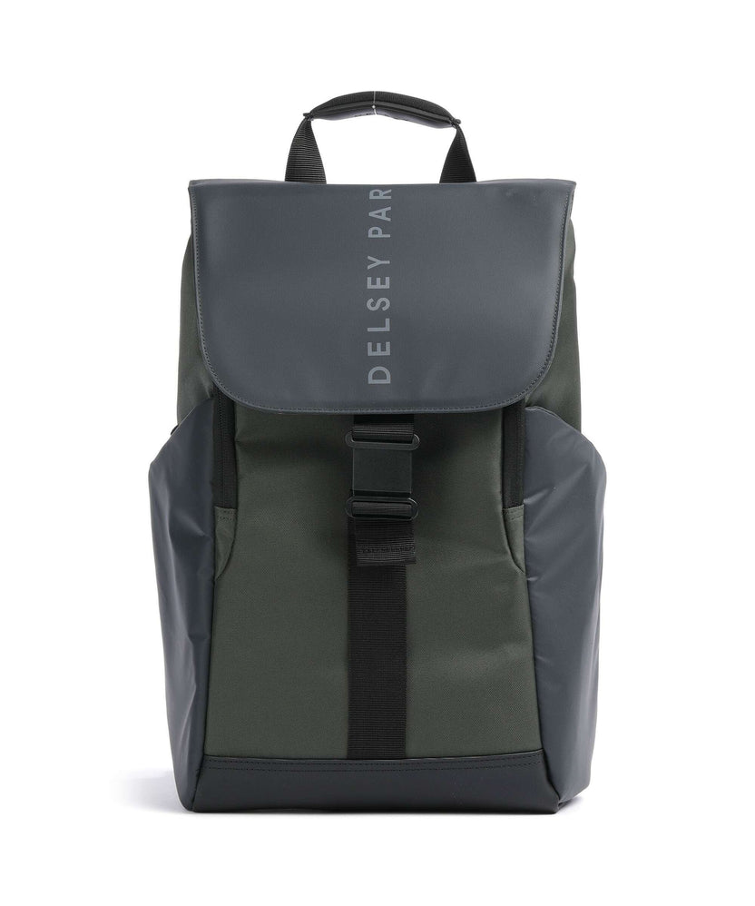 Delsey Paris Securflap Backpack army