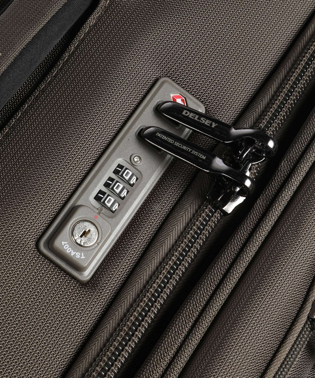 Delsey Paris Helium Dlx Spinner (4 wheels) mokka