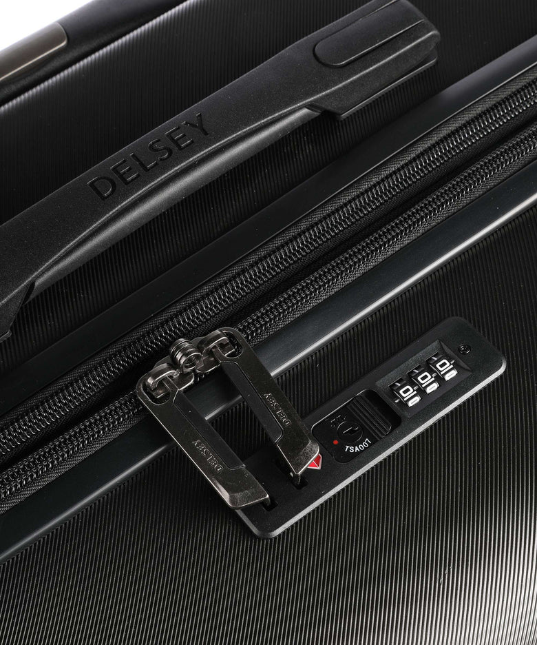 Delsey Paris Air Armour Spinner (4 wheels) schwarz