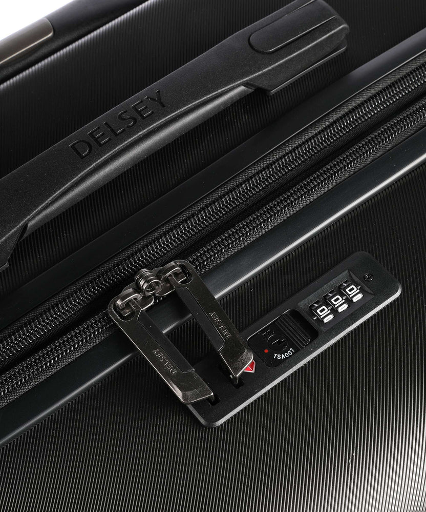 Delsey Paris Air Armour Spinner (4 wheels) schwarz