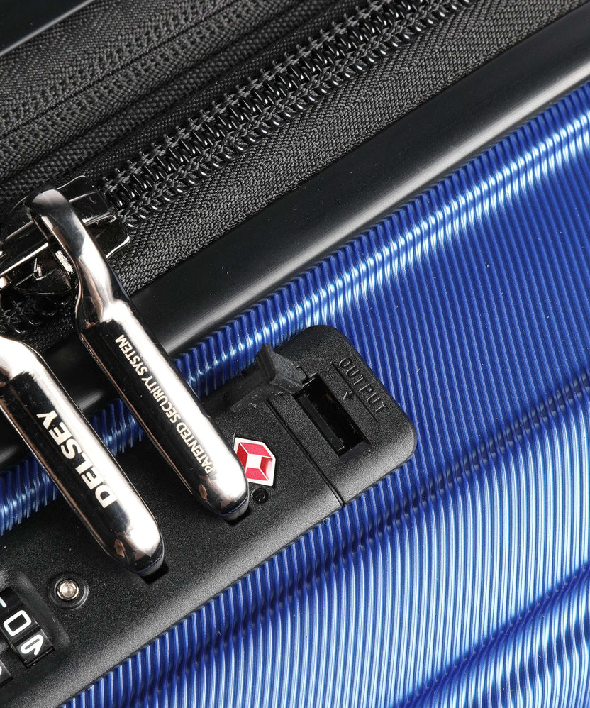 Delsey Paris Shadow 5.0 Spinner (4 wheels) blau