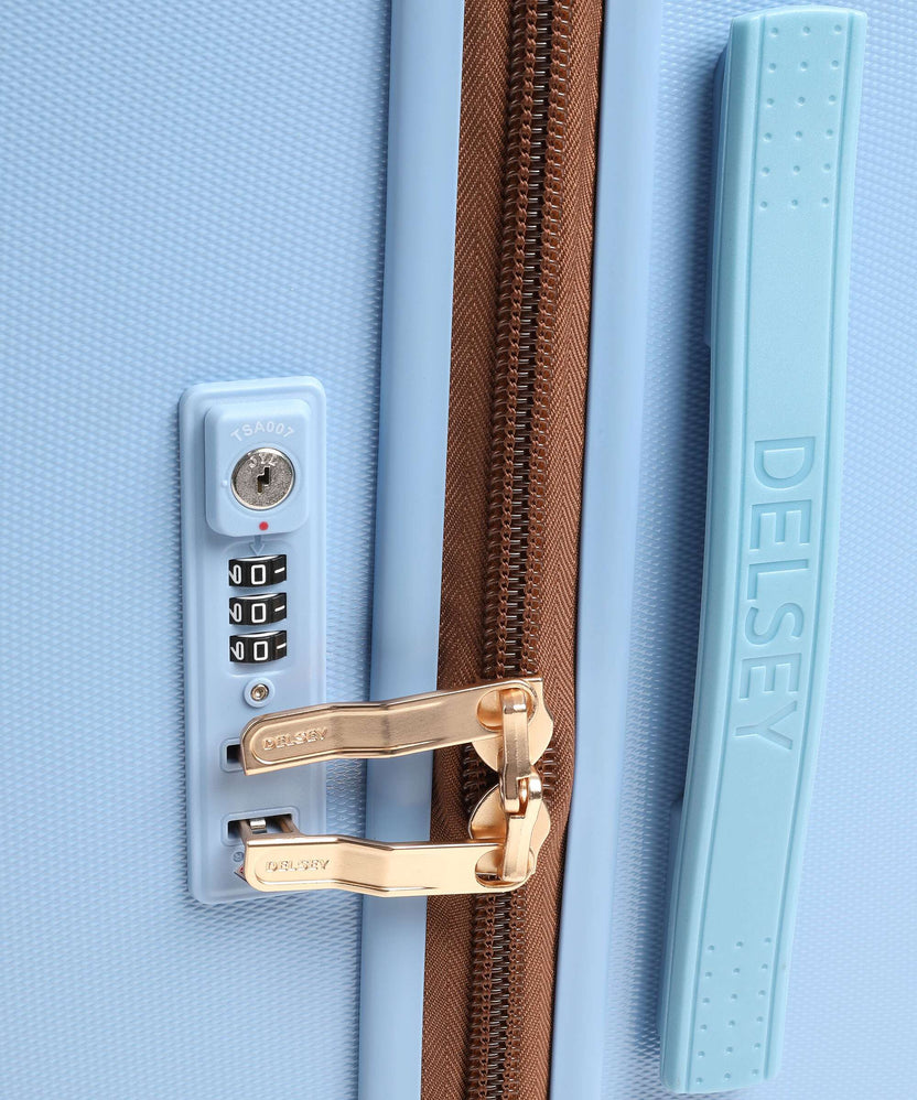 Delsey Paris Freestyle Spinner (4 wheels) himmelblau