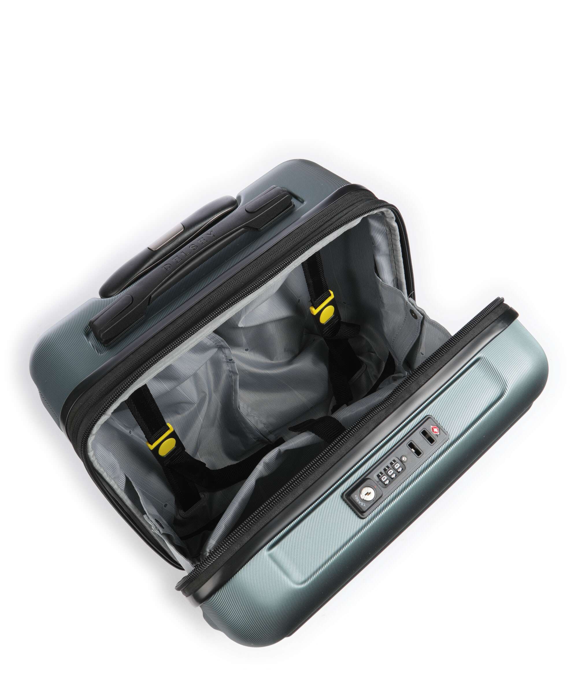 Delsey Paris Shadow 5.0 Rolling briefcase gruen