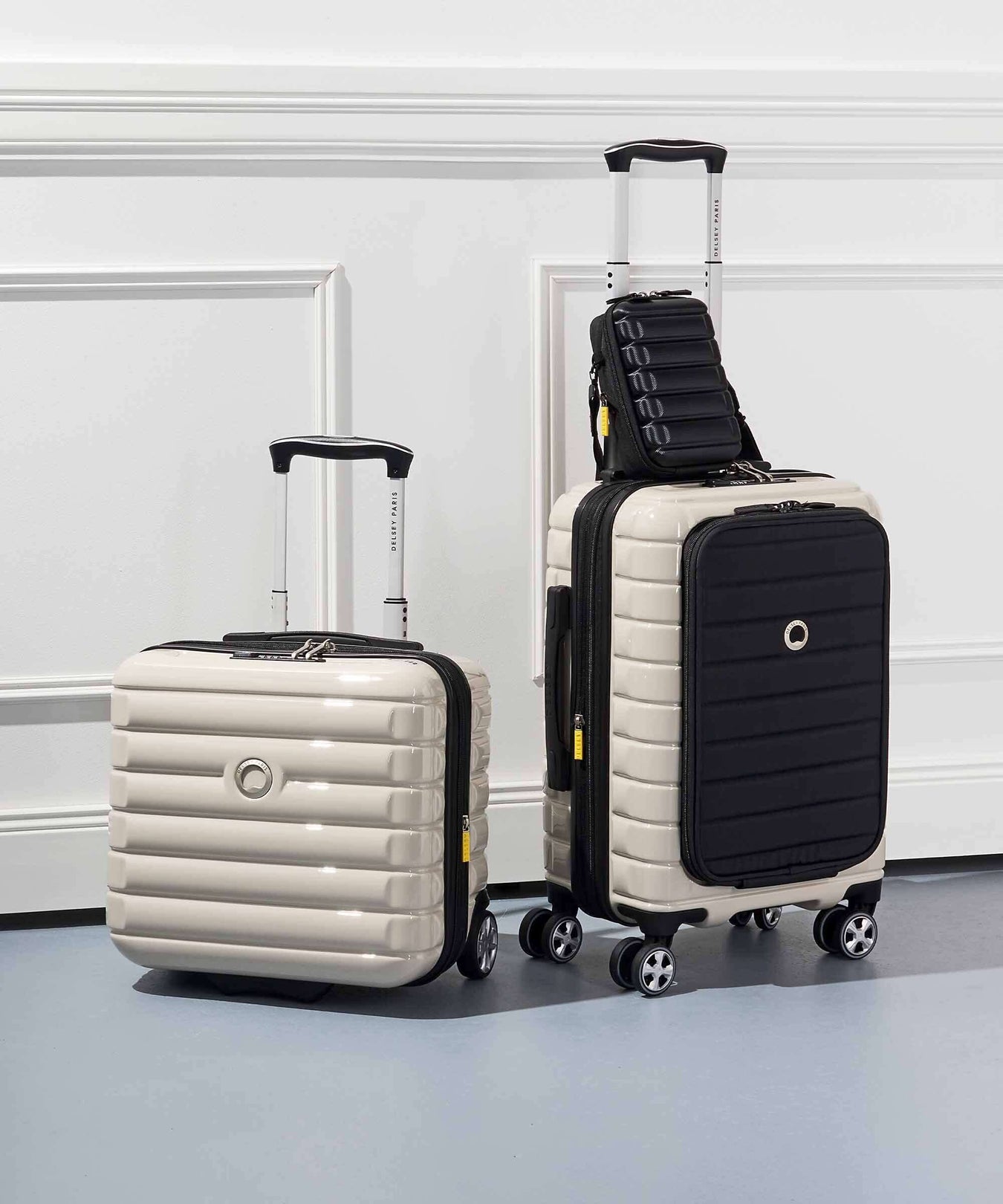 Delsey Paris Shadow 5.0 Rolling briefcase elfenbein