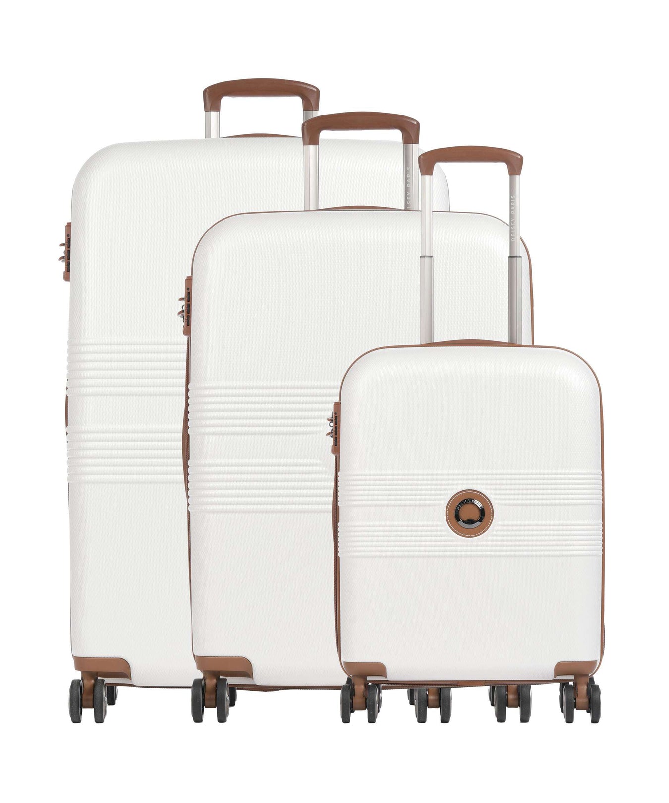 Delsey Paris Flanerie SE Suitcase set (4 wheels) champagne