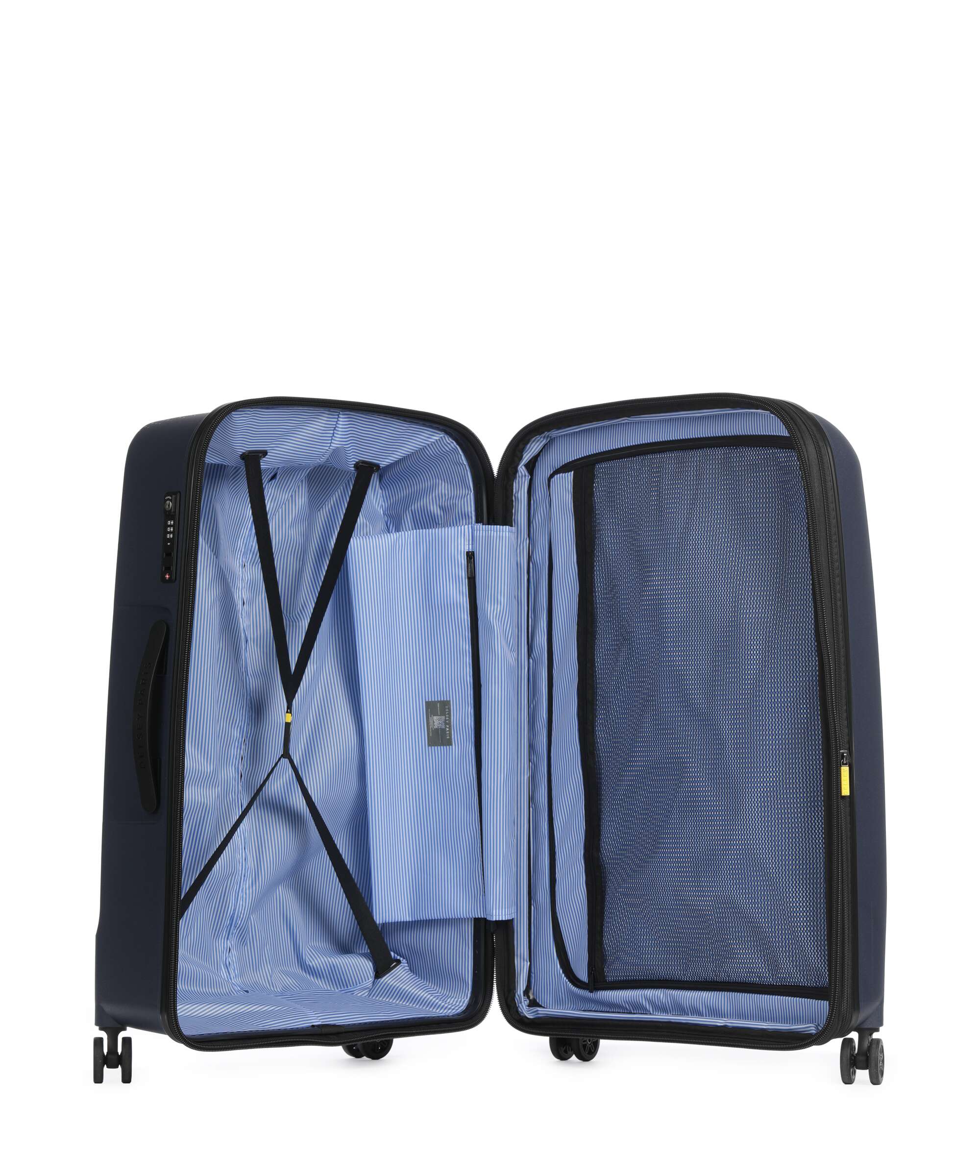 Delsey Paris Belmont Plus Spinner (4 wheels) blue