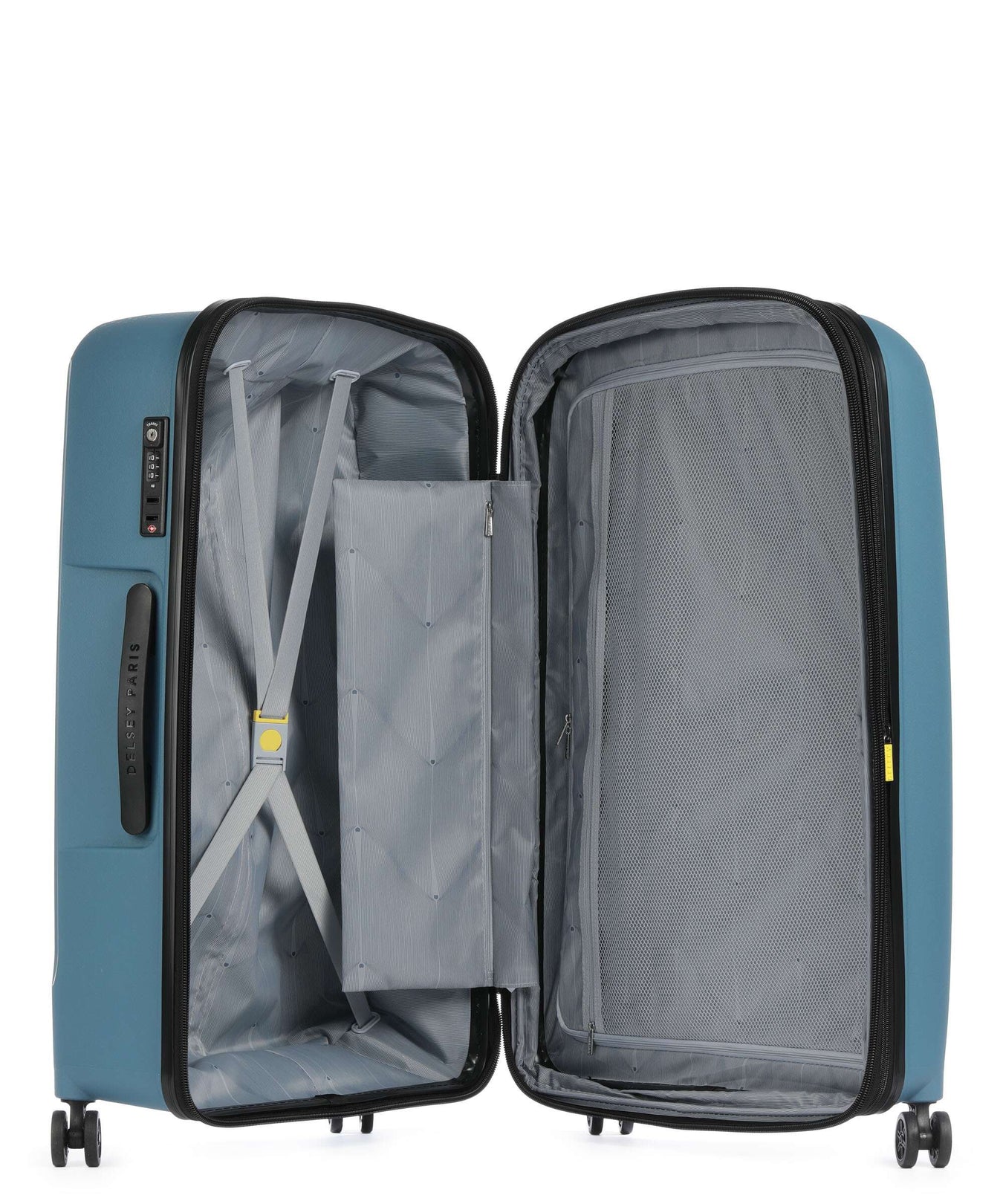 Delsey Paris Belmont Plus Spinner (4 wheels) zink blau