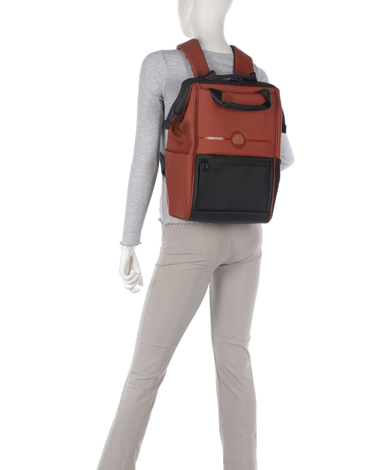 Delsey Paris Turenne Soft Backpack backstein