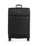 Delsey Paris Brochant 3 Spinner (4 wheels) deep black