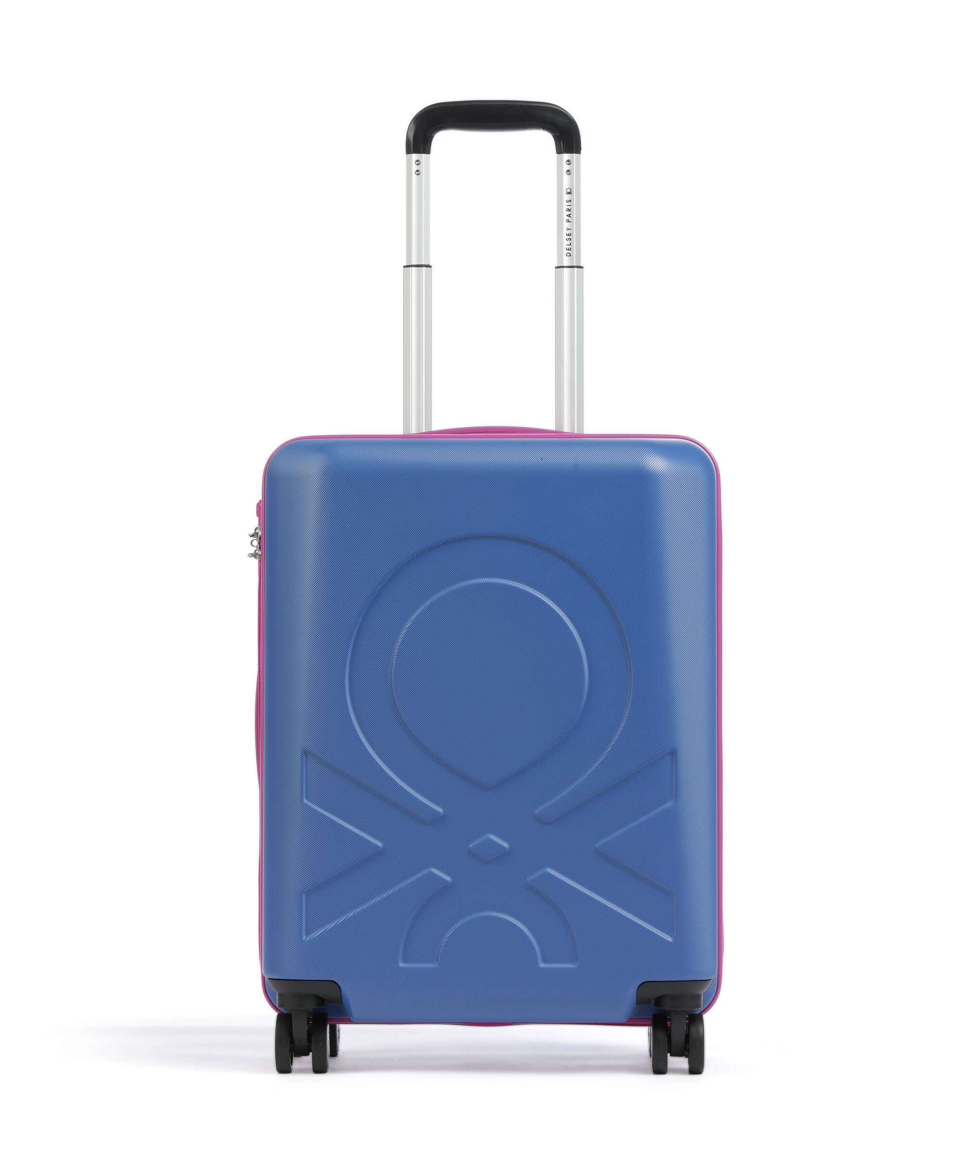 Delsey Paris x United Colors of Benetton Fabrica Spinner (4 wheels) blue