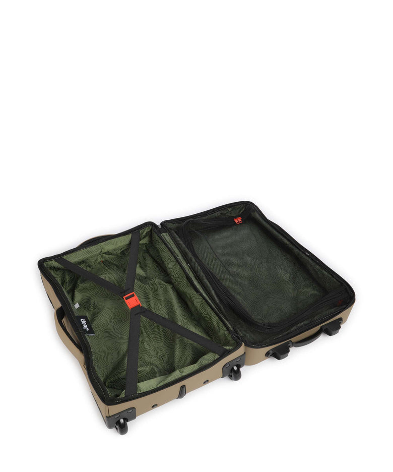 Jeep JS006B 55 Travel bag with wheels warm sand