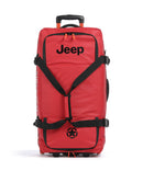 Jeep JS005A 73 Sac de voyage à roulettes chili pepper red