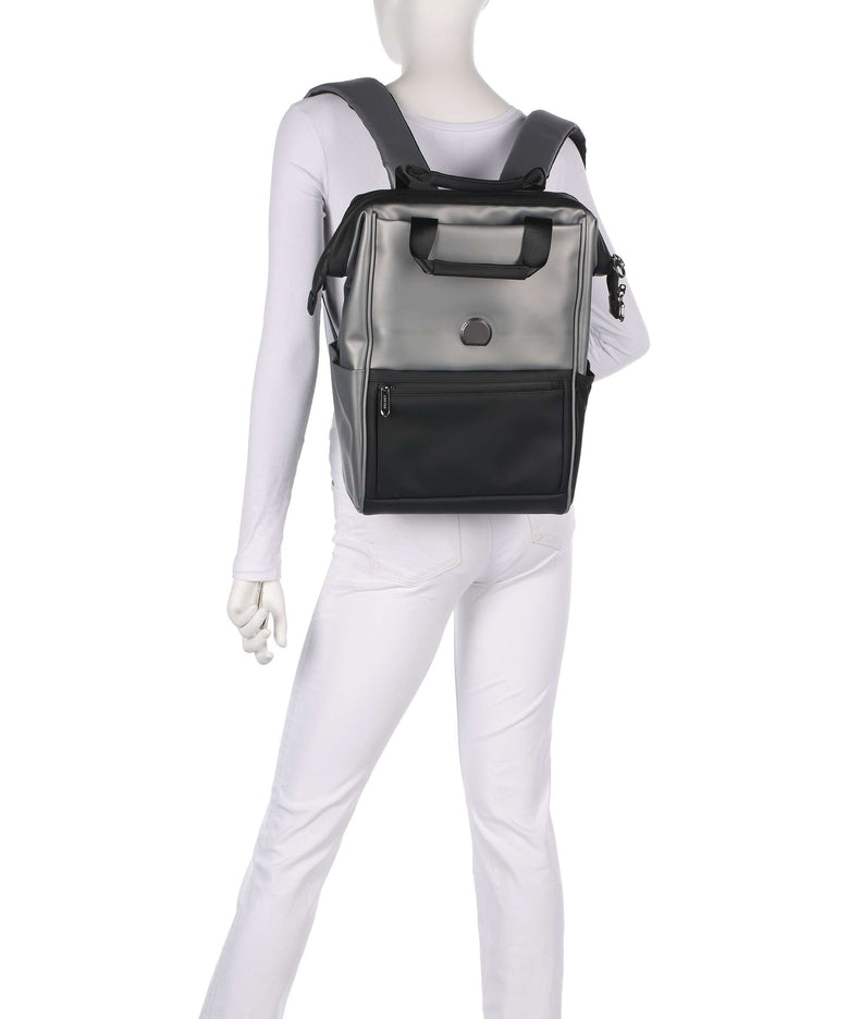 Delsey Paris Turenne Soft Backpack silber