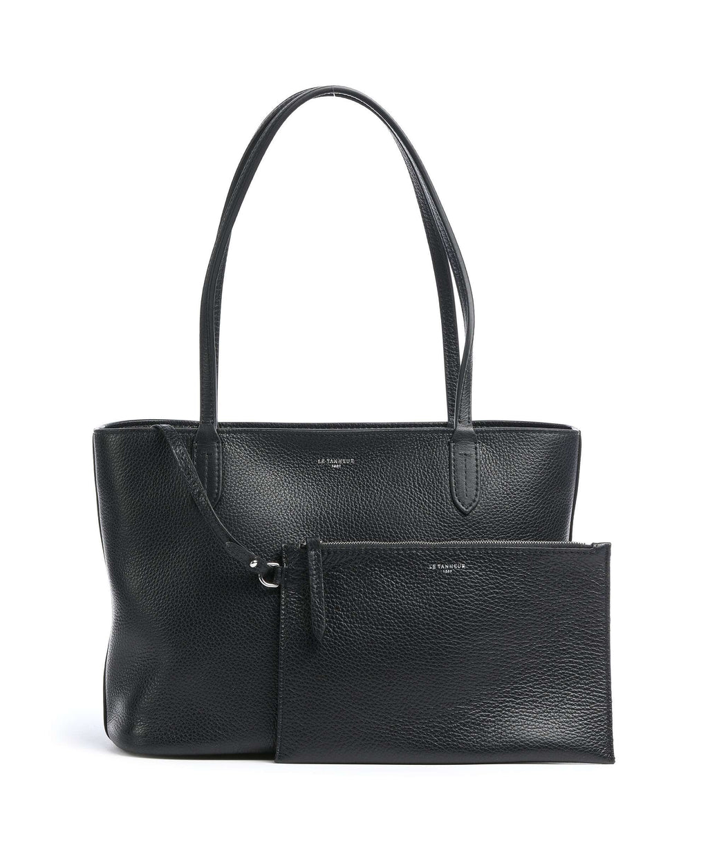 Le Tanneur Louise Tote bag noir/lebleu