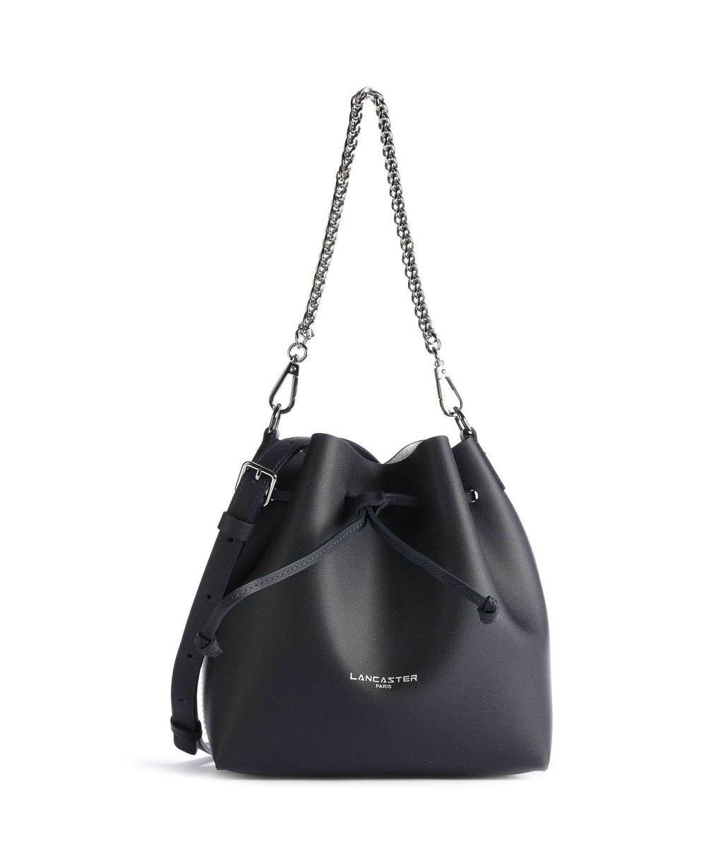 Lancaster Pur & Element City Bucket bag bleu foncé/argent