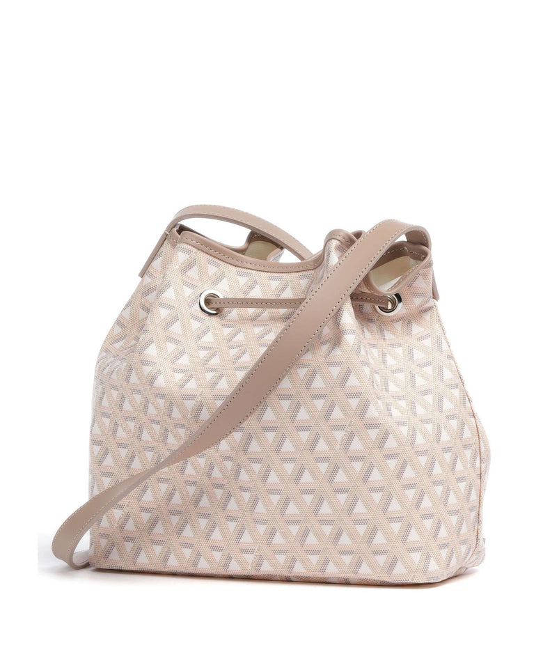 Lancaster Ikon Bucket bag beige