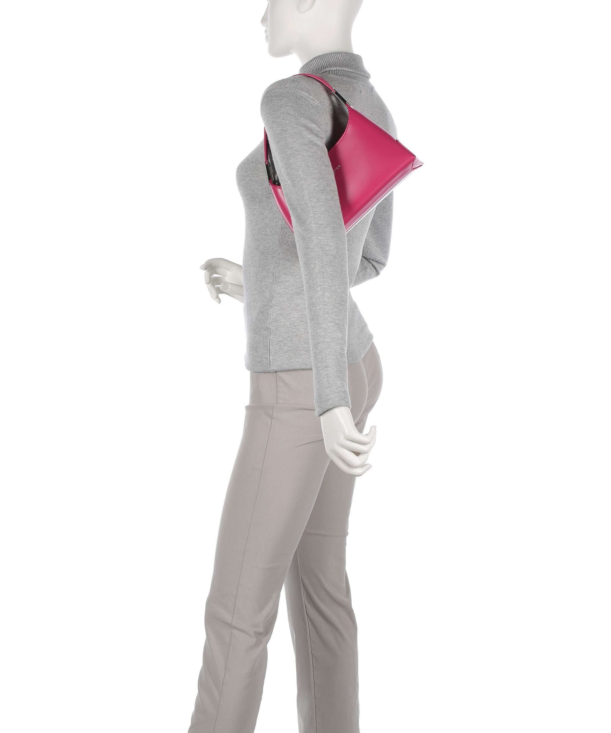 Lancaster Suave Ace Shoulder bag fuxia