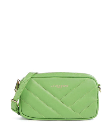 Lancaster Soft Matelassé Sac bandoulière vertmouss