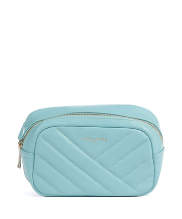 Lancaster Soft Matelassé Sac banane lagon