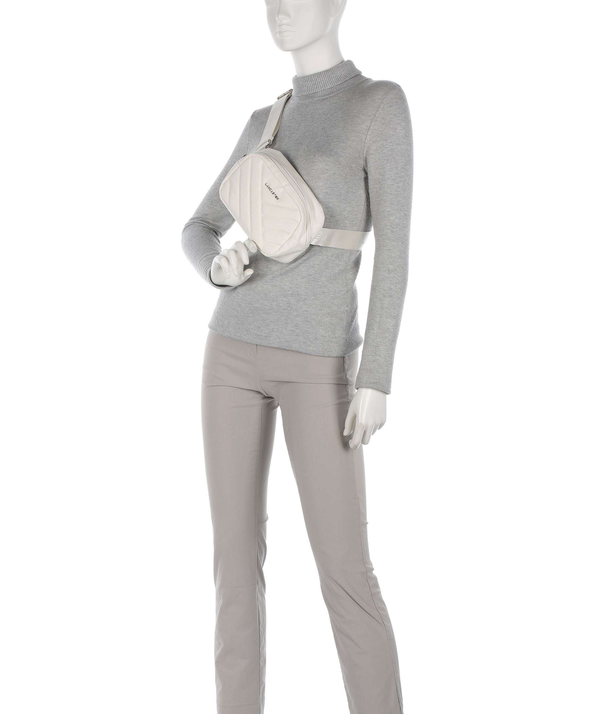 Lancaster Canvas Matelassé Belt bag ecru