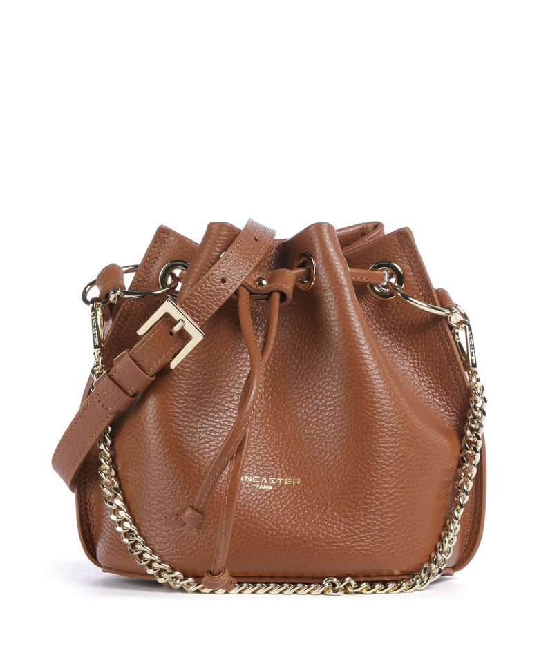 Lancaster Foulonne Alba Double Bucket bag camel/orange