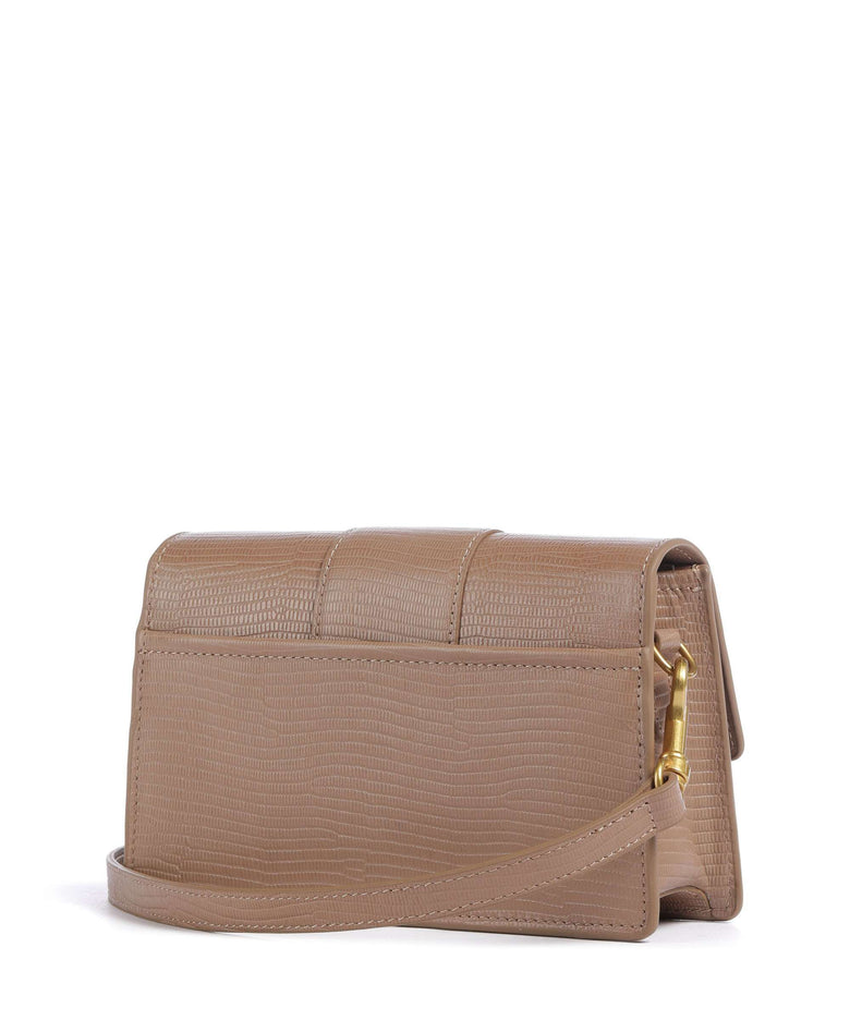 Lancaster Exotic Ily Crossbody bag sable/lézard