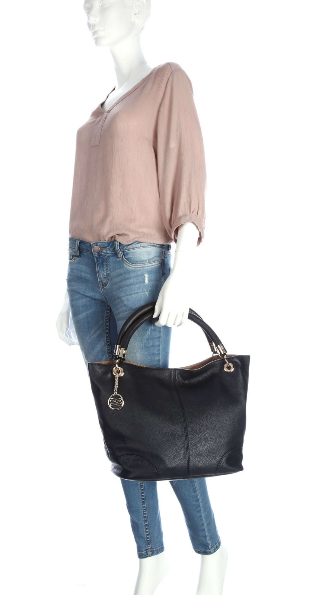 Lancel French Flair Tote bag black