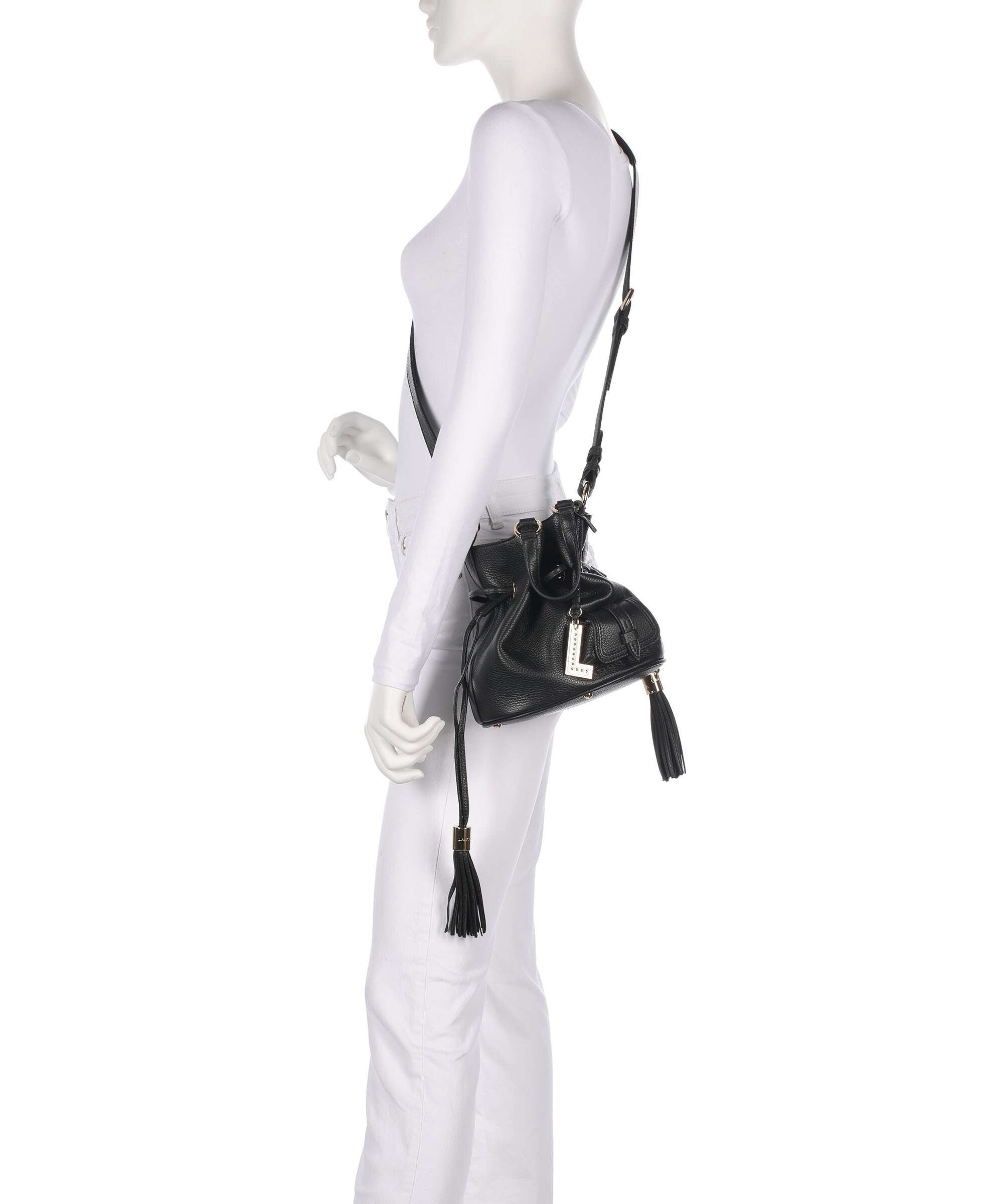 Lancel Premier Flirt S Bucket bag black