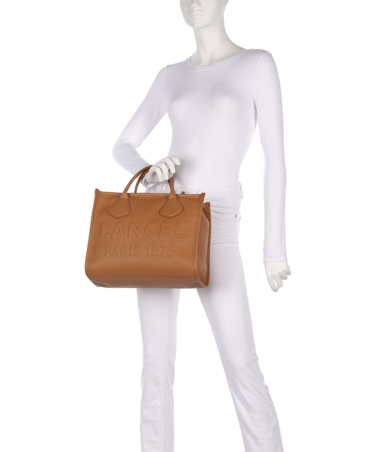 Lancel Jour M Handbag camel