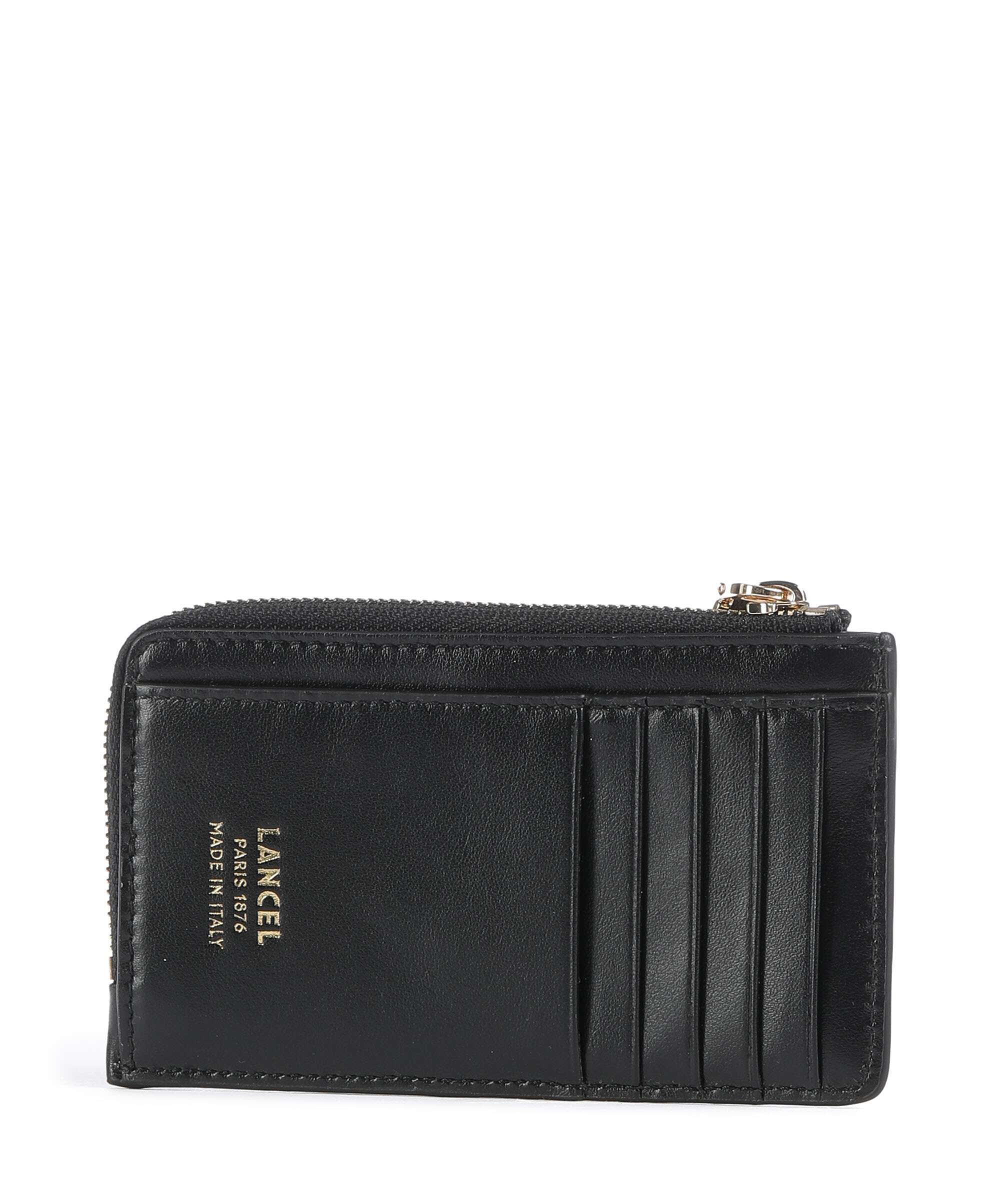 Lancel Origami Credit card holder black