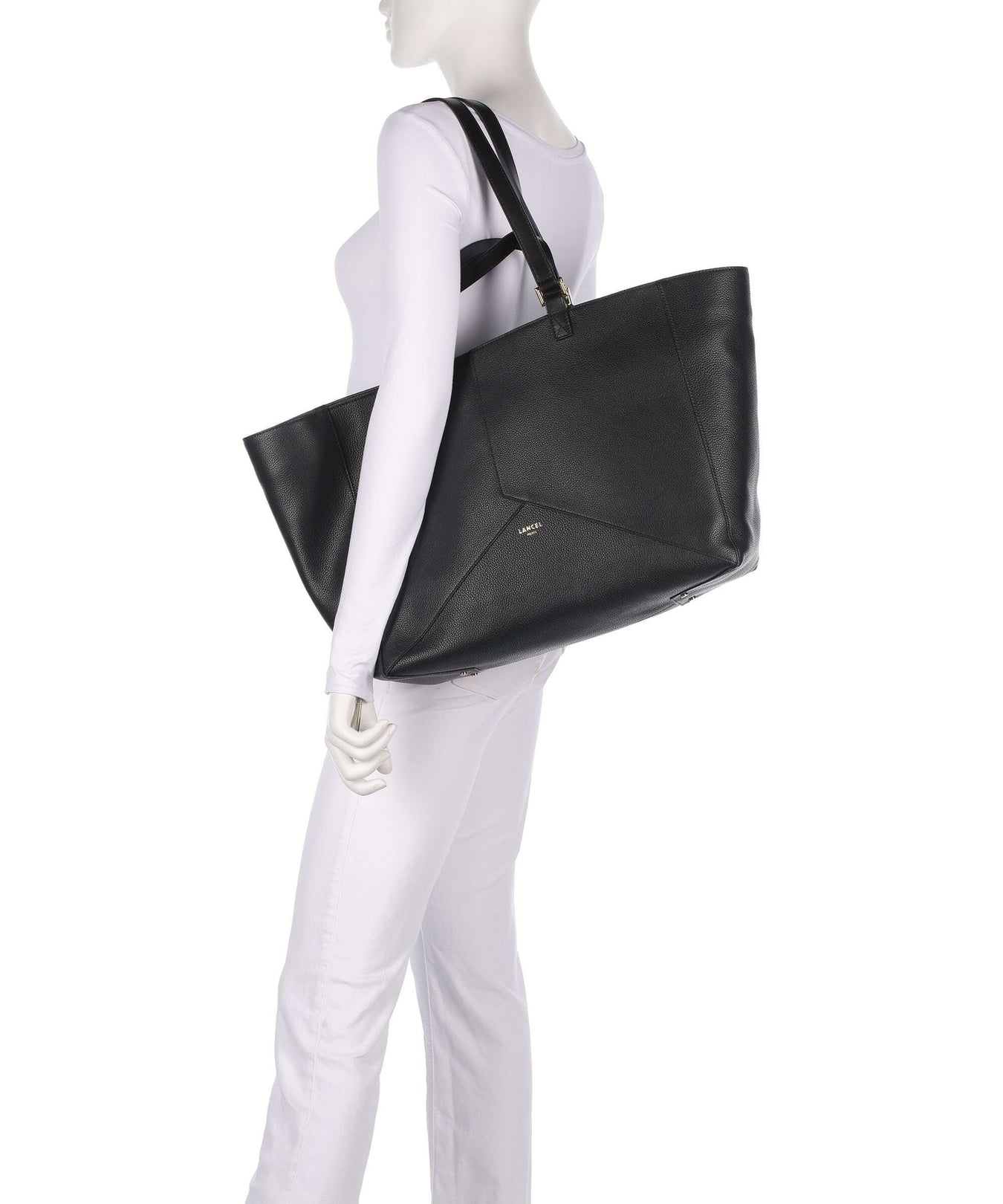 Lancel Enveloppe L Tote bag black