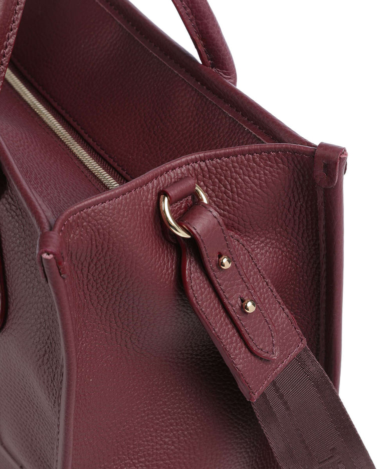 Lancel Jour M Handbag cassis