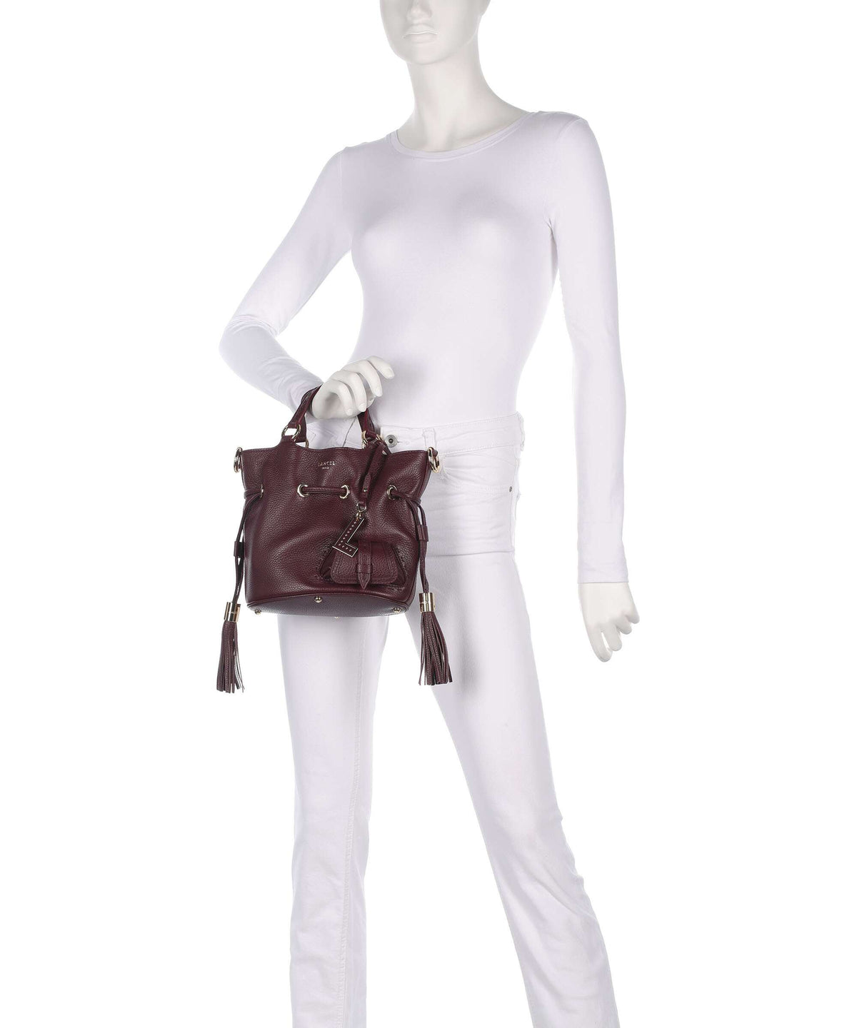 Lancel Premier Flirt S Bucket bag cassis