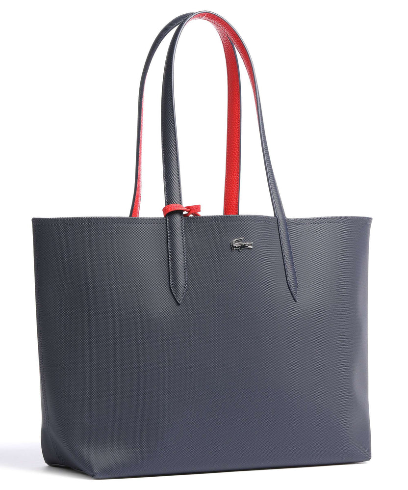 Lacoste Anna Tote bag marine rouge